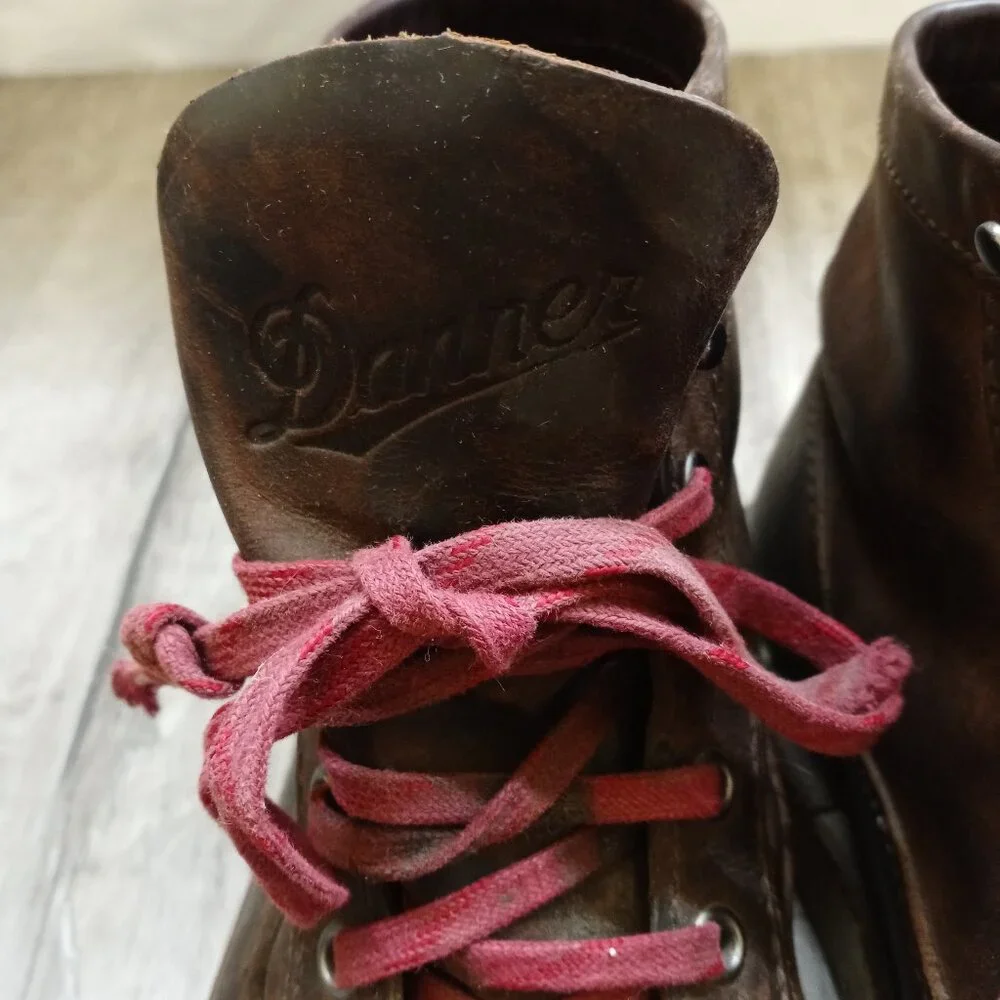 DANNER Boots Bull Run Moc 6'' Brown Leather Women's size 10